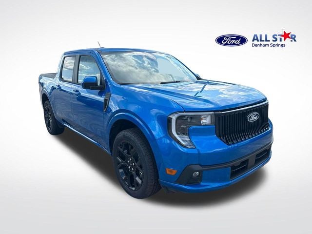 2026 Ford Maverick Lobo Standard in Blue — front three-quarter view